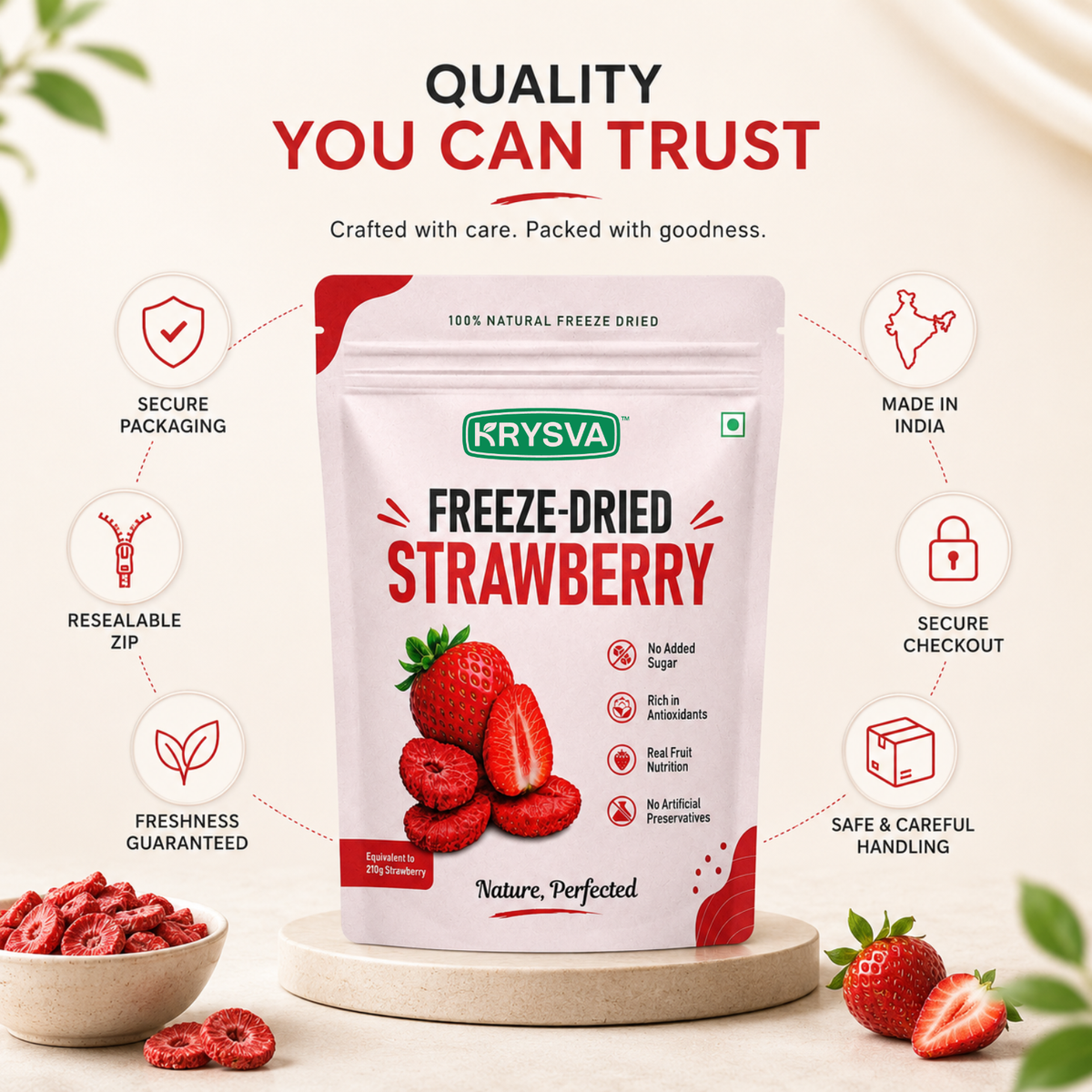 Freeze Dried Strawberry