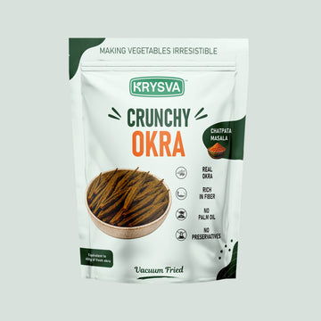 Vacuum Fried Okra (Bhindi)