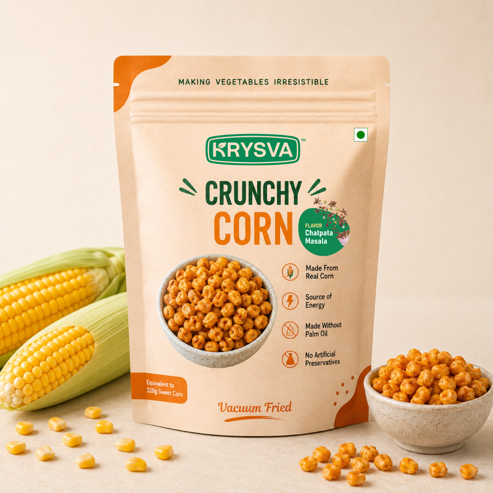 Vacuum Fried Corn