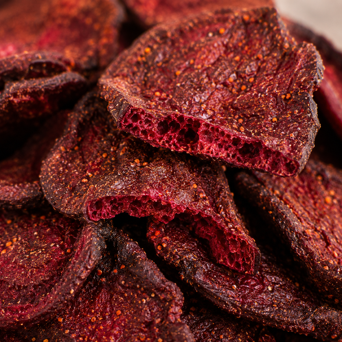 Vacuum Fried Beetroot