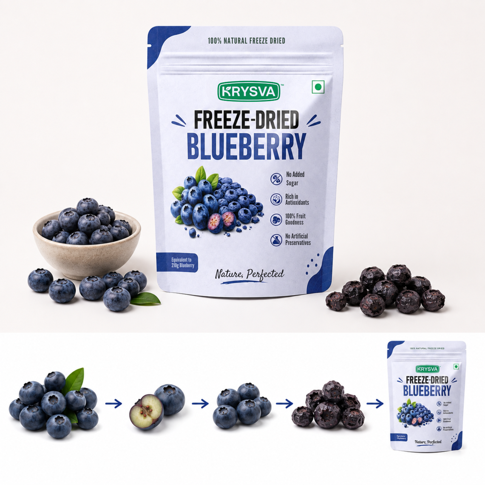 Freeze Dried Blueberry