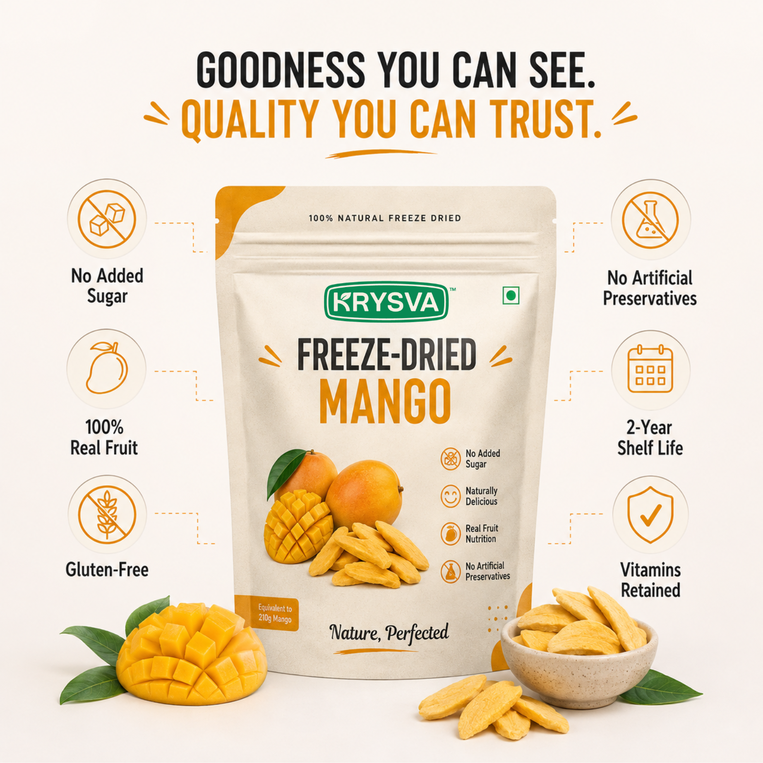 Freeze Dried Mango