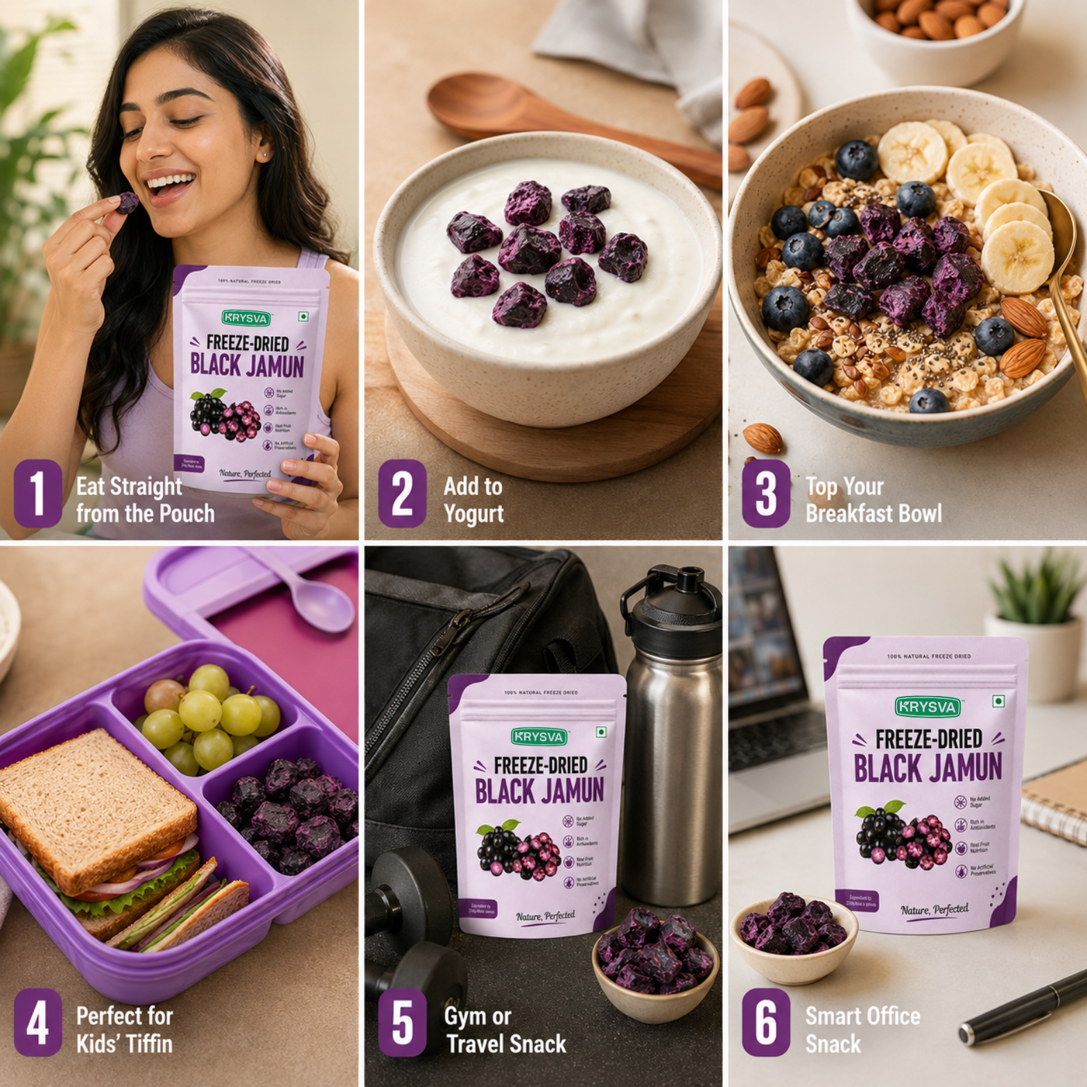 Freeze Dried Black Jamun