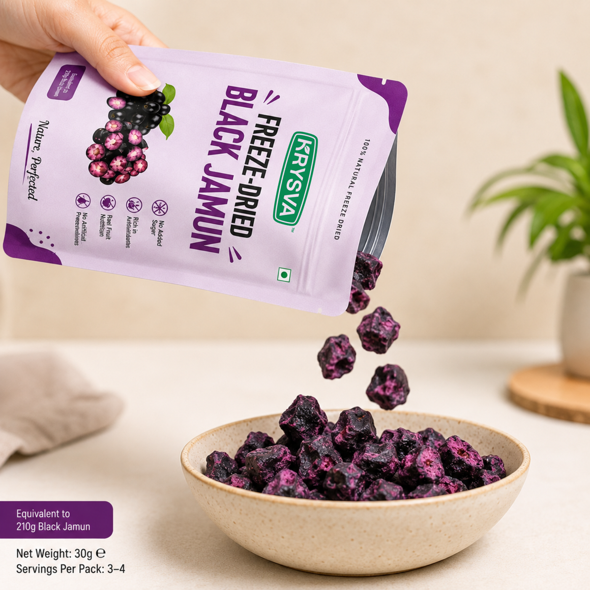 Freeze Dried Black Jamun
