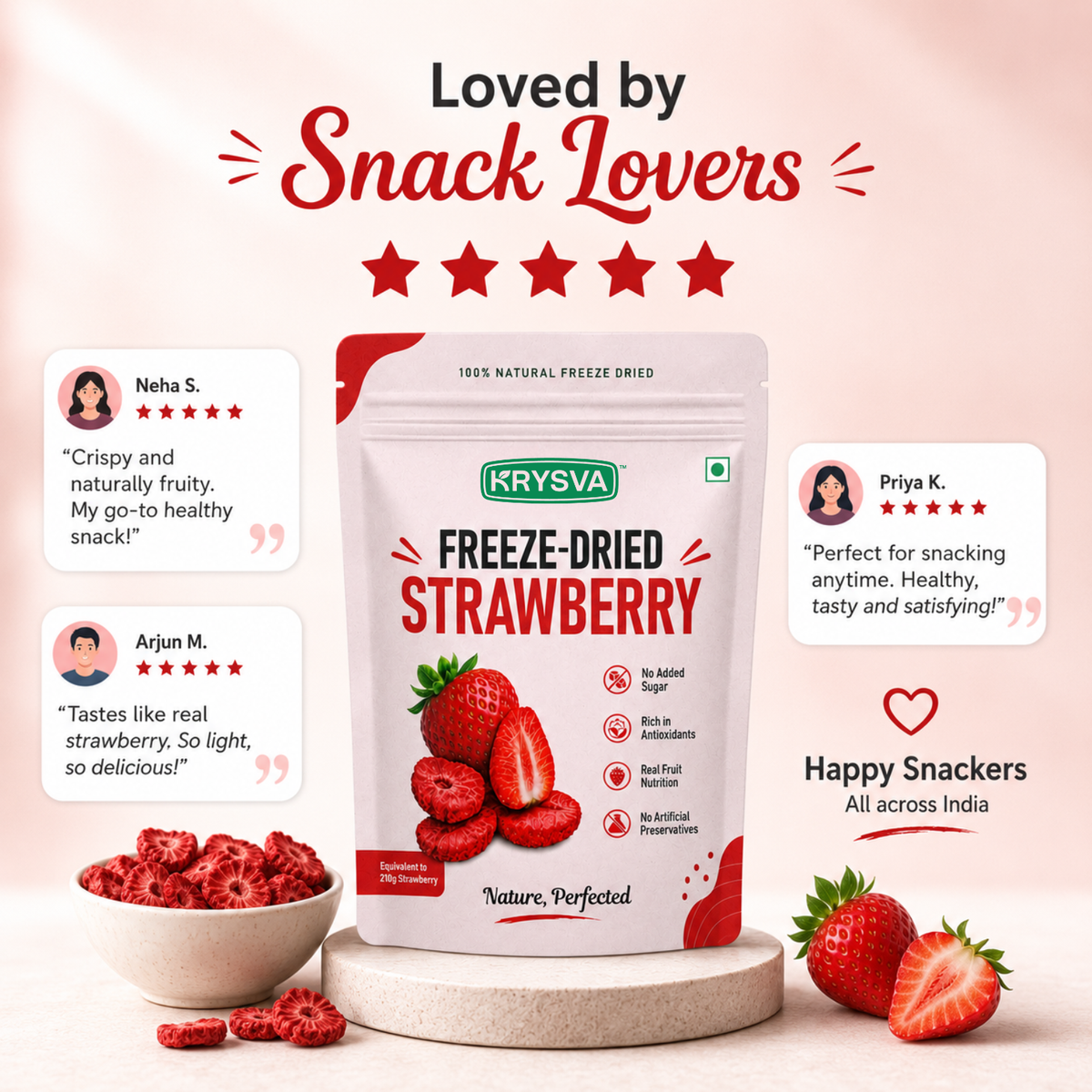 Freeze Dried Strawberry