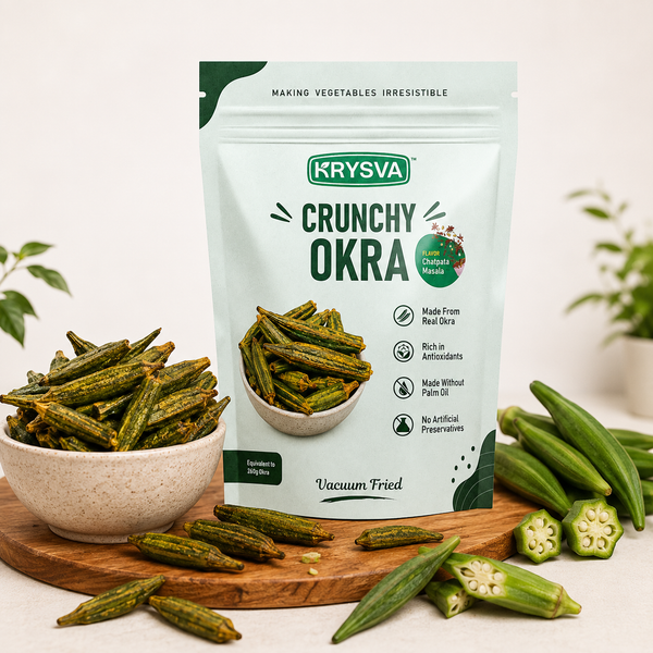 Vacuum Fried Okra Chips