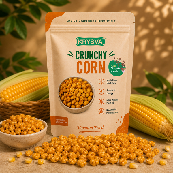 Vacuum Fried Corn Kernels